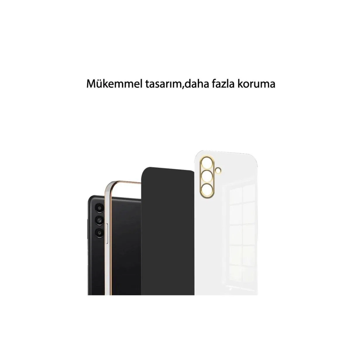 Samsung Galaxy A24 4g Kılıf Volet Silikon - Beyaz