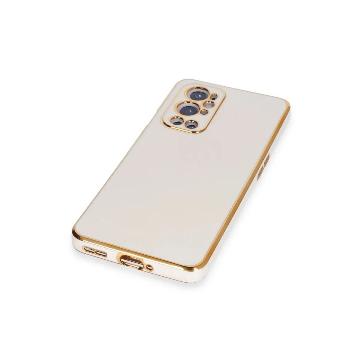 One Plus 9 Pro Kılıf Volet Silikon - Beyaz