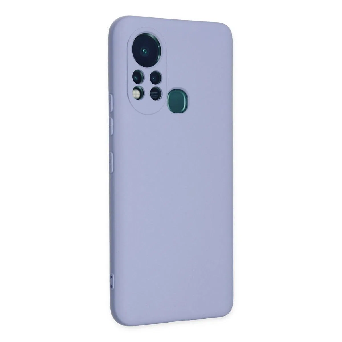 İnfinix Hot 11s Kılıf Nano İçi Kadife Silikon - Lila