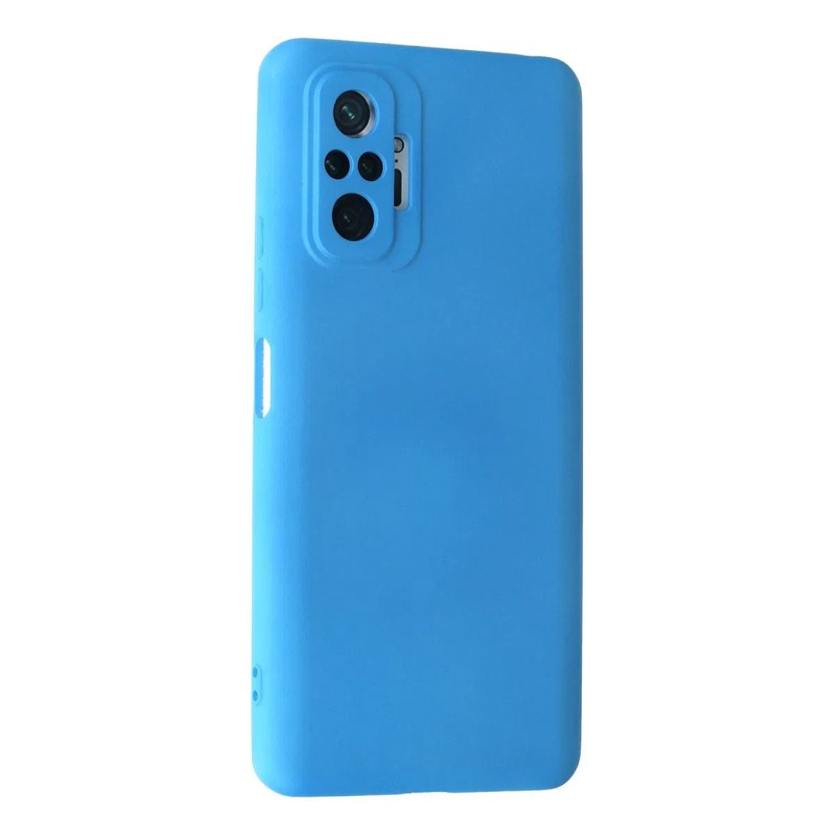 Xiaomi Redmi Note 10 Pro Kılıf Nano İçi Kadife Silikon - Mavi