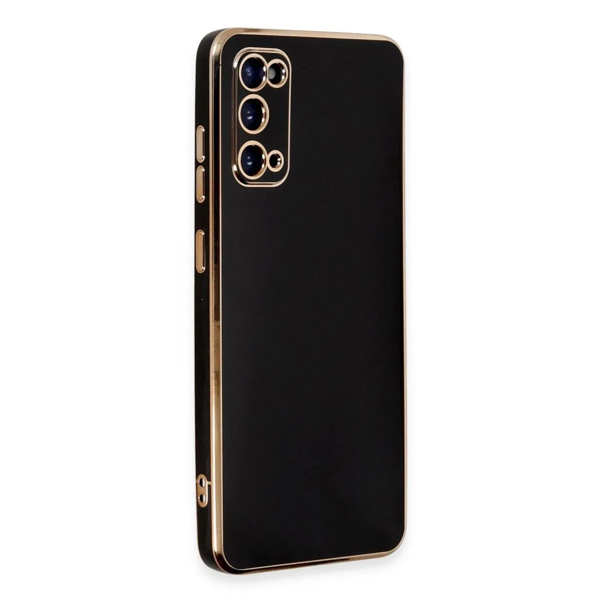 Samsung Galaxy S20 Kılıf Volet Silikon - Siyah