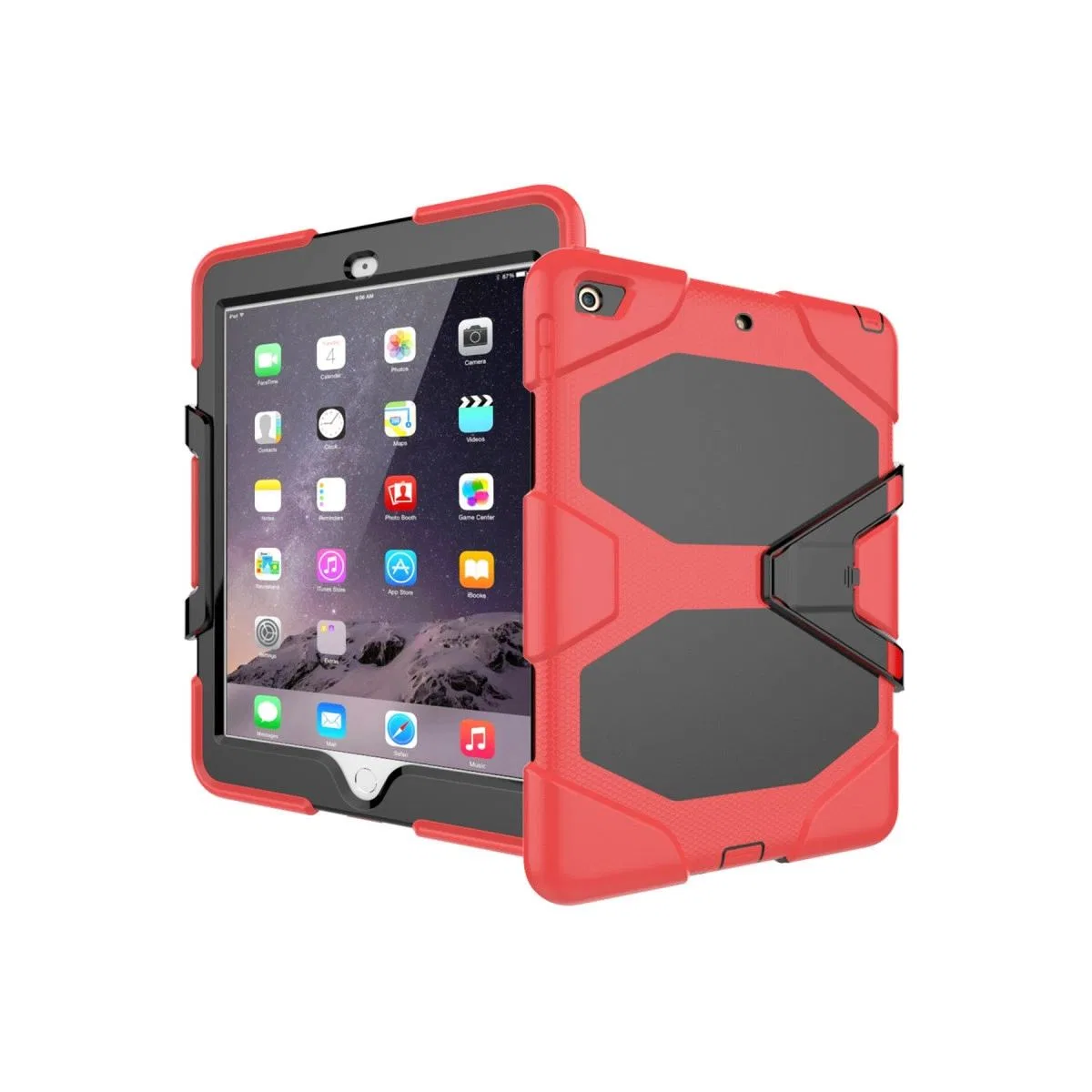 Apple İpad 5 Air 9. 7 Kılıf Griffin Tablet Kapak - Kırmızı