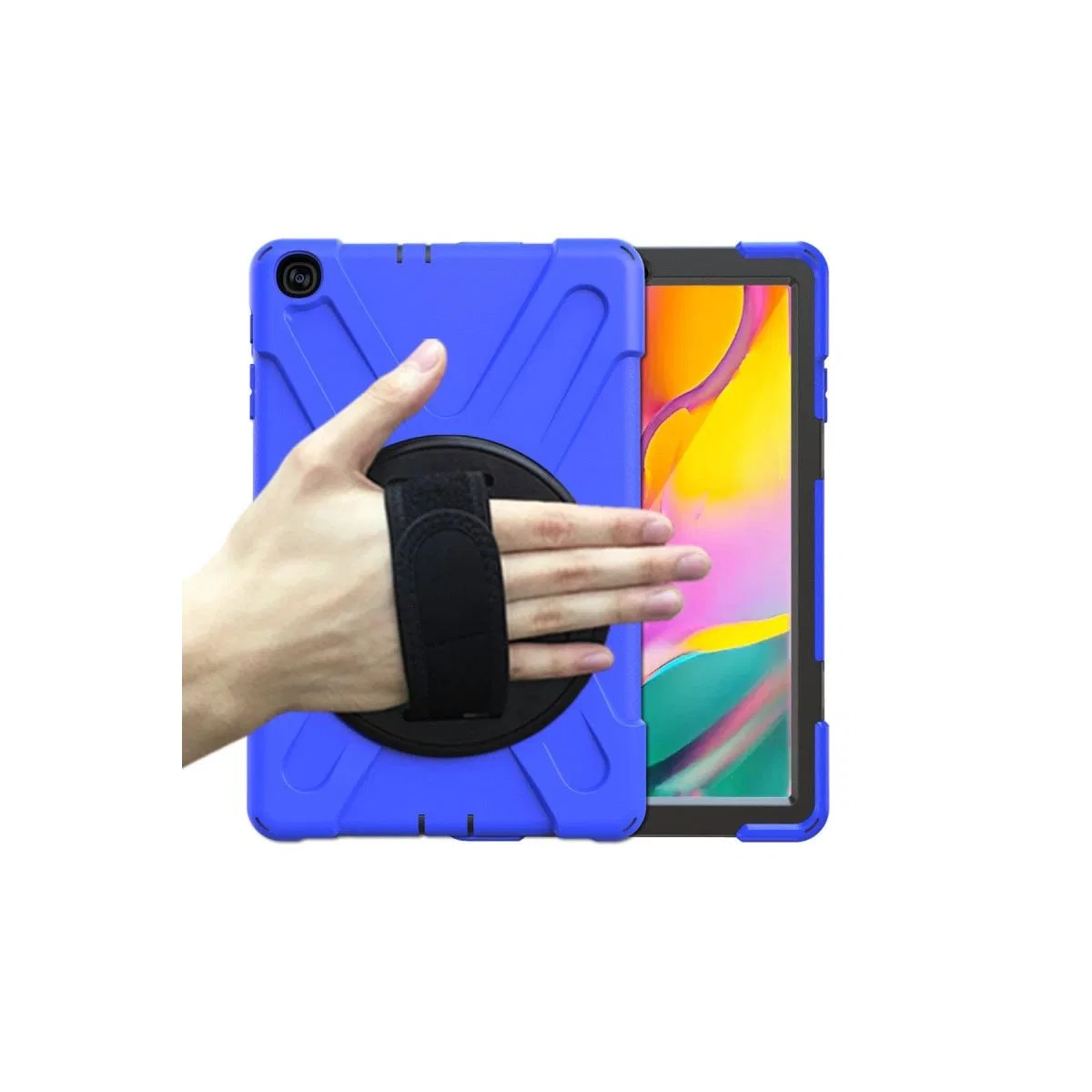 Samsung Galaxy T510 Tab A 10. 1 Kılıf Amazing Tablet Kapak - Mavi