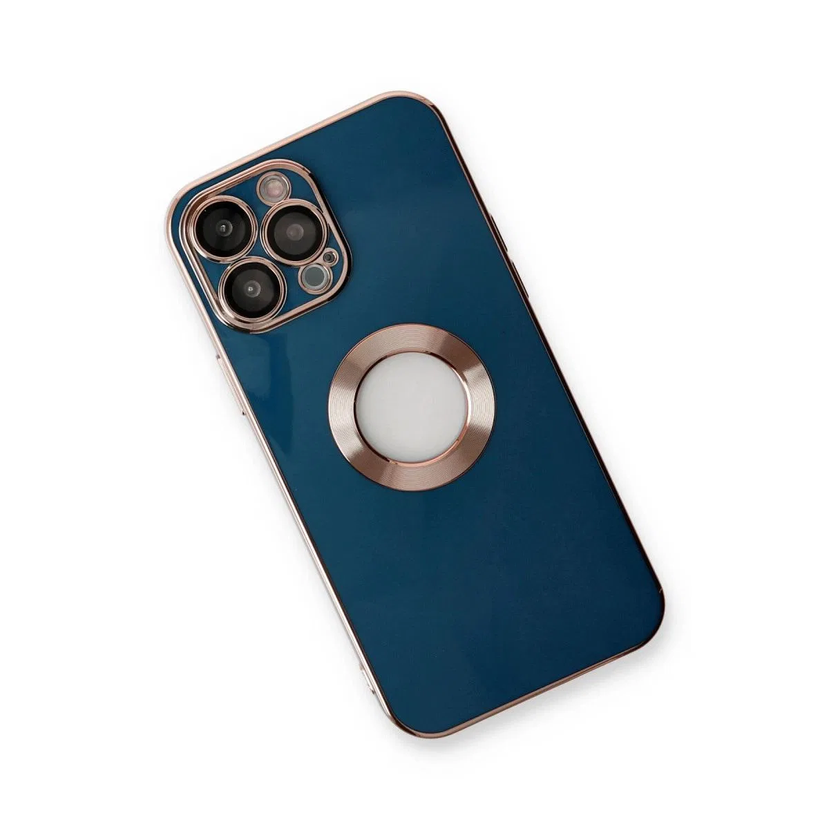 Apple İphone 14 Pro Max Kılıf Store Silikon - Mavi