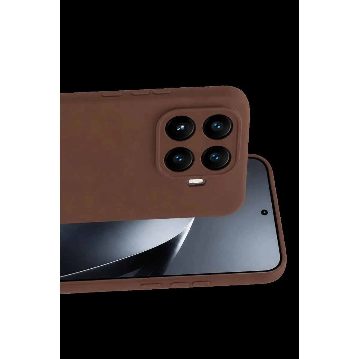 Xiaomi Mi 17t Pro First Silikon - Kahverengi