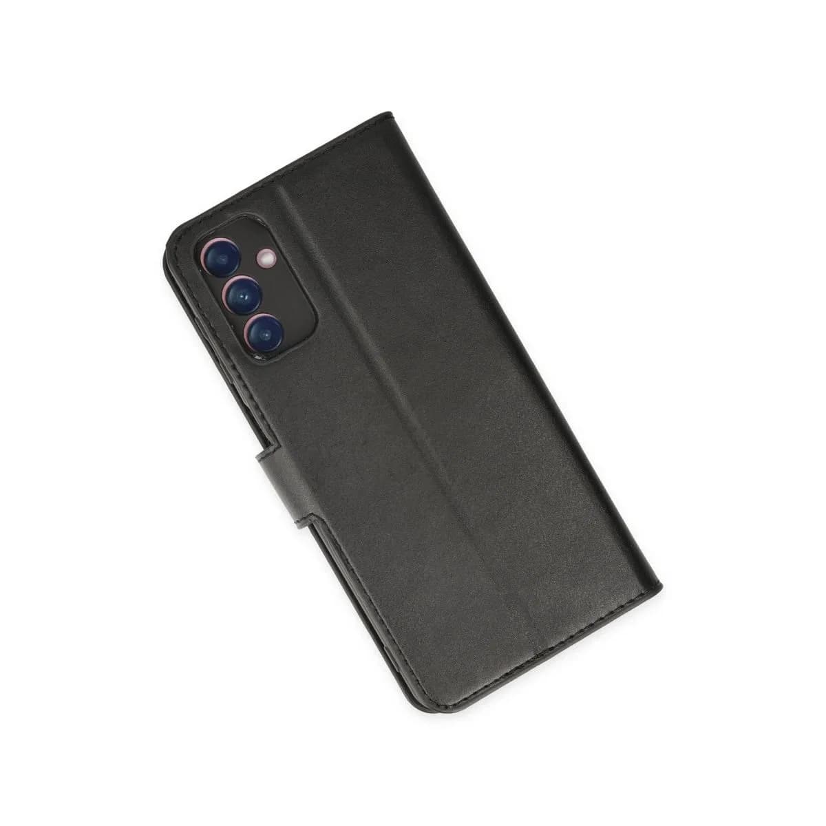 Samsung Galaxy A04s Kılıf Trend S Plus Kapaklı Kılıf - Siyah