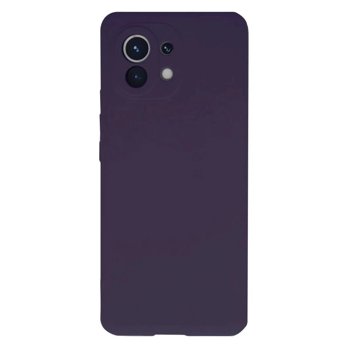 Xiaomi Mi 11 Kılıf Nano İçi Kadife Silikon - Mor
