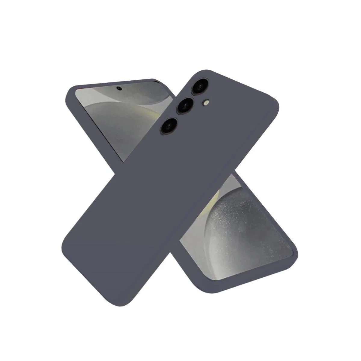 Samsung Galaxy A56 Kılıf First Silikon - Gri