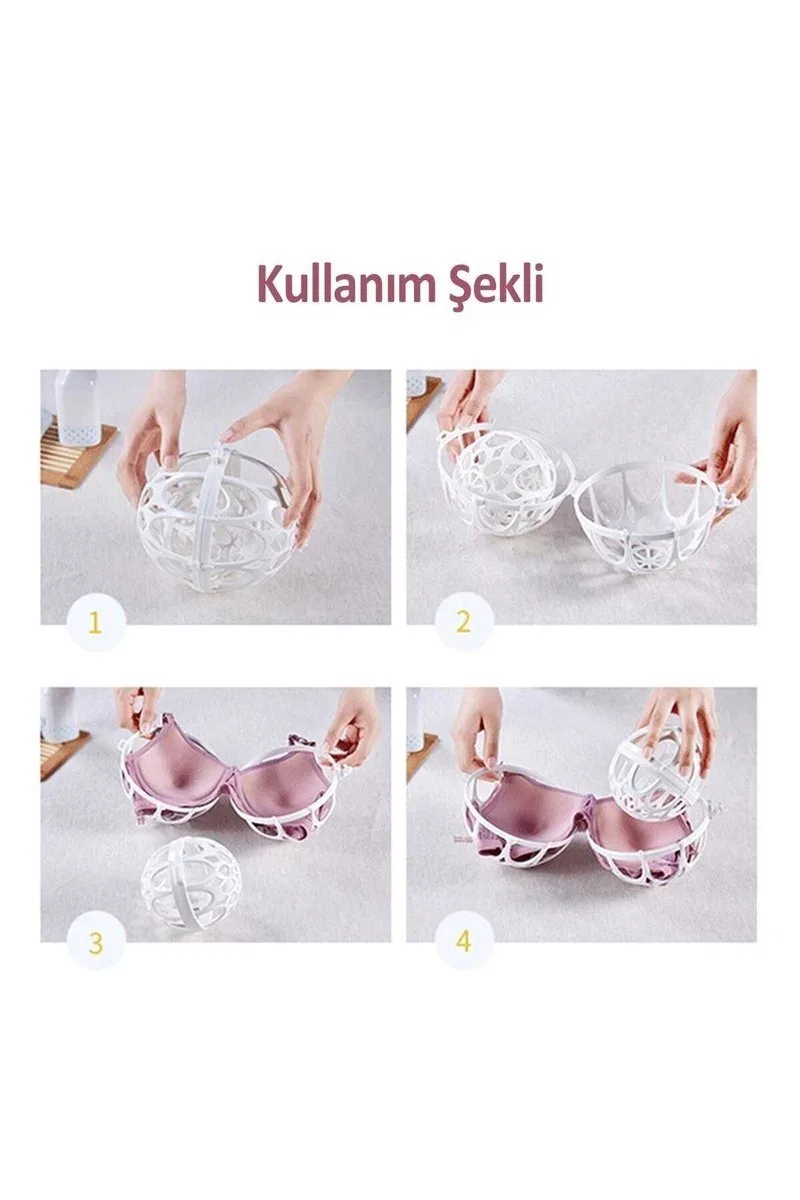 Çamaşır Makinesi Sütyen Yıkama Topu TİM315
