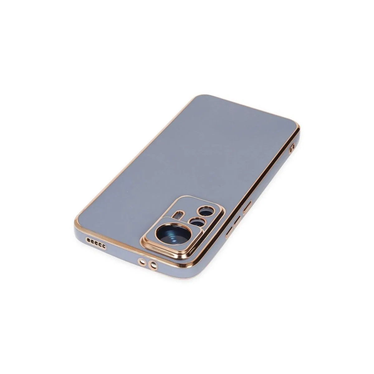 Xiaomi Mi 12t Pro Kılıf Volet Silikon - Mavi