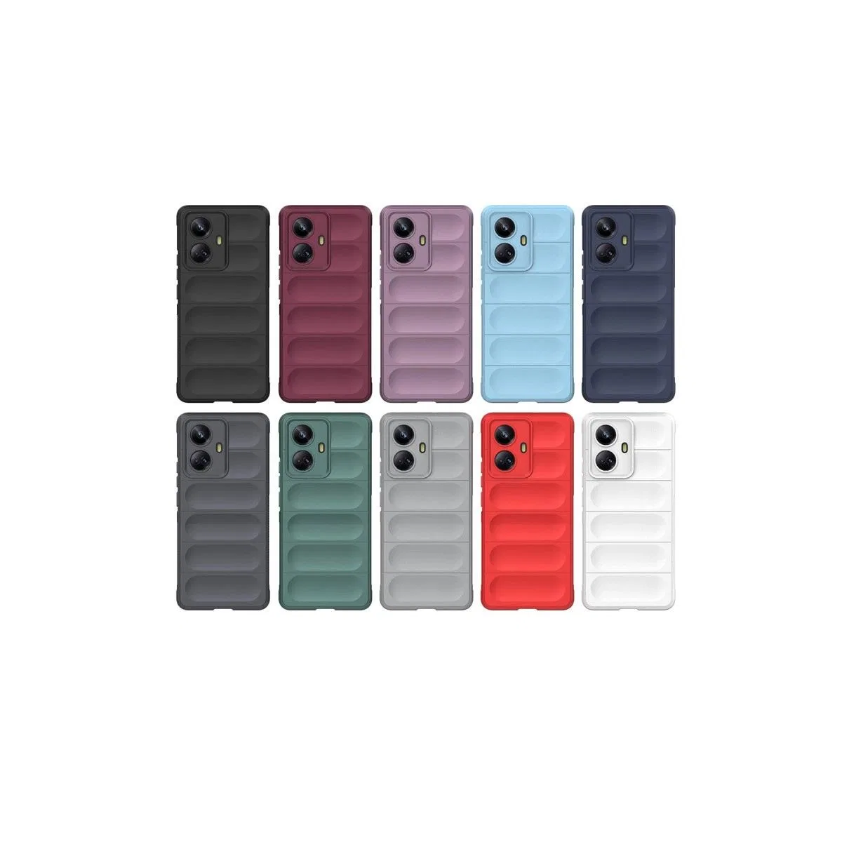 Realme 10 Pro 5g Kılıf Optimum Silikon - Mor