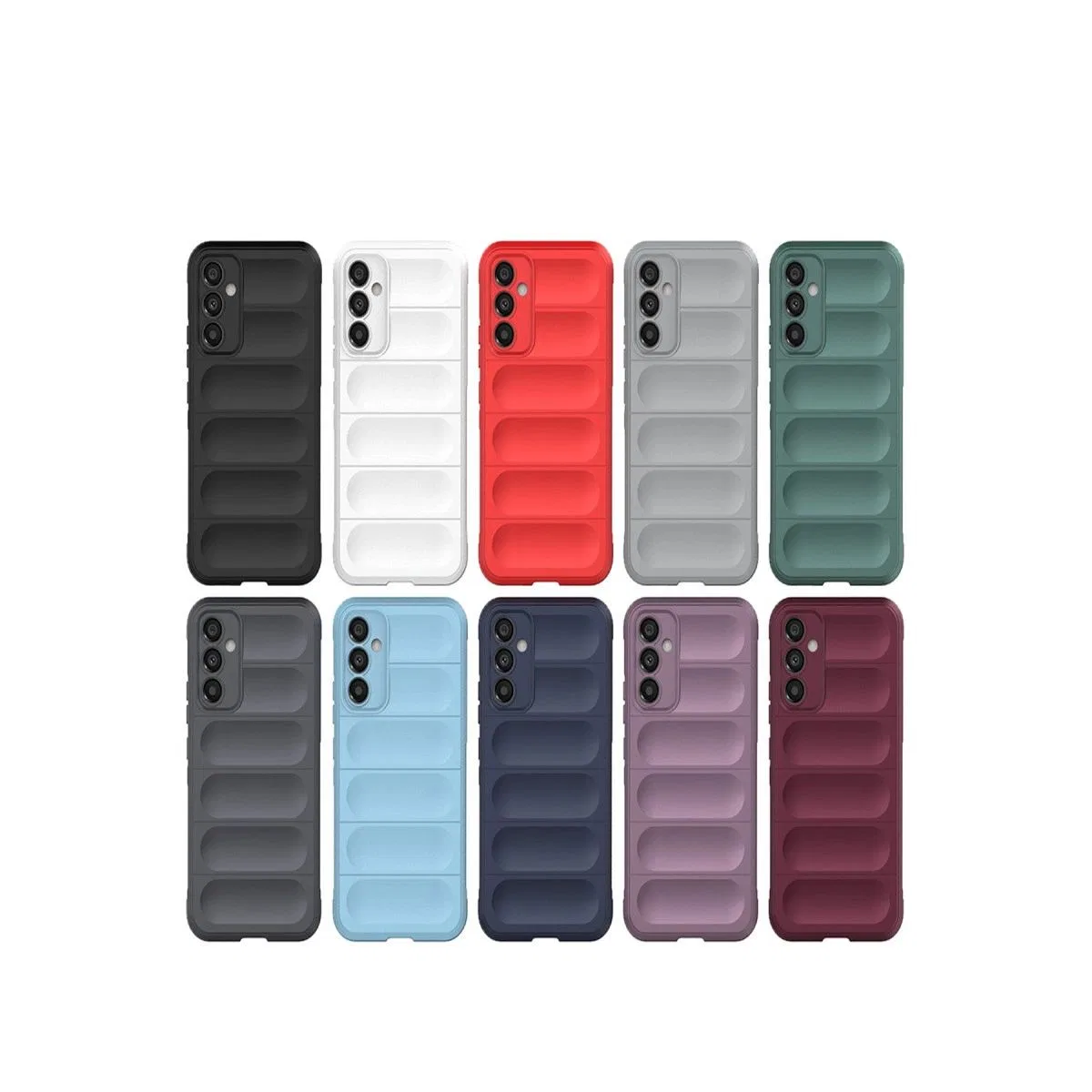 Samsung Galaxy M34 5g Kılıf Optimum Silikon - Krem