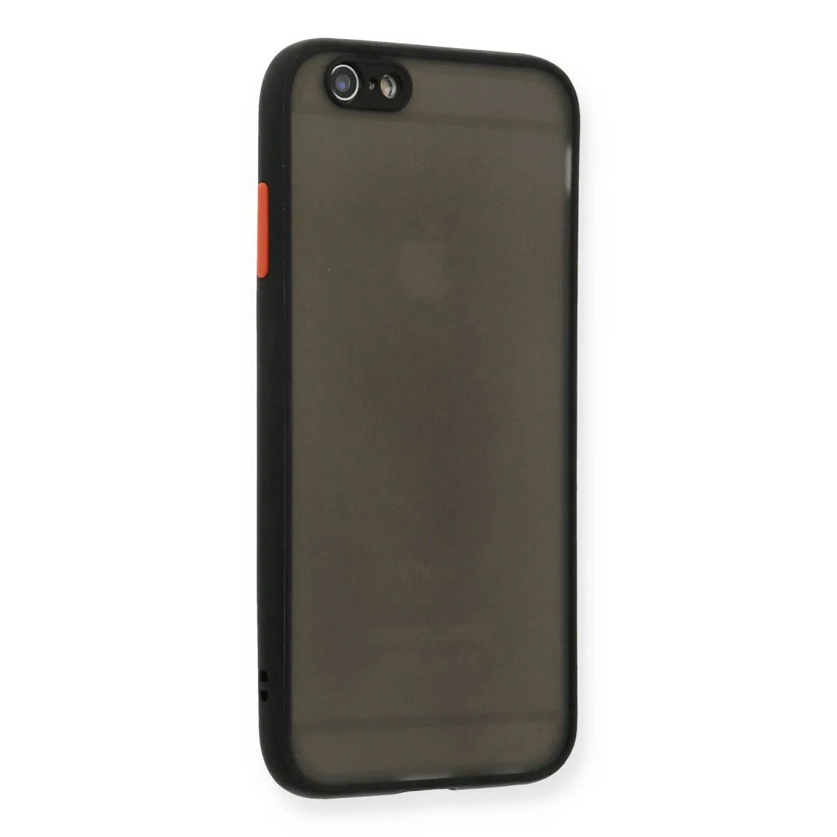 Apple İphone 6 Kılıf Montreal Silikon Kapak - Siyah