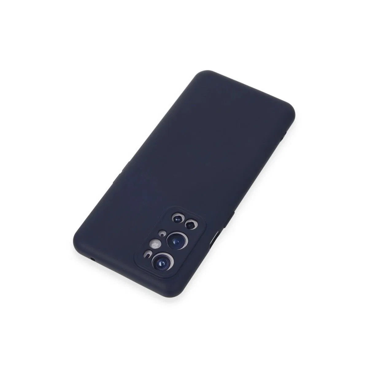 One Plus 9 Pro Kılıf Nano İçi Kadife Silikon - Lacivert