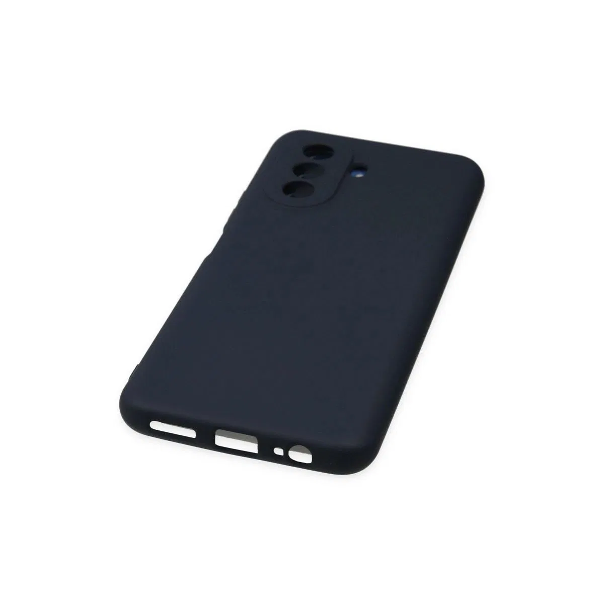 Huawei Nova Y70 Kılıf Nano İçi Kadife Silikon - Lacivert