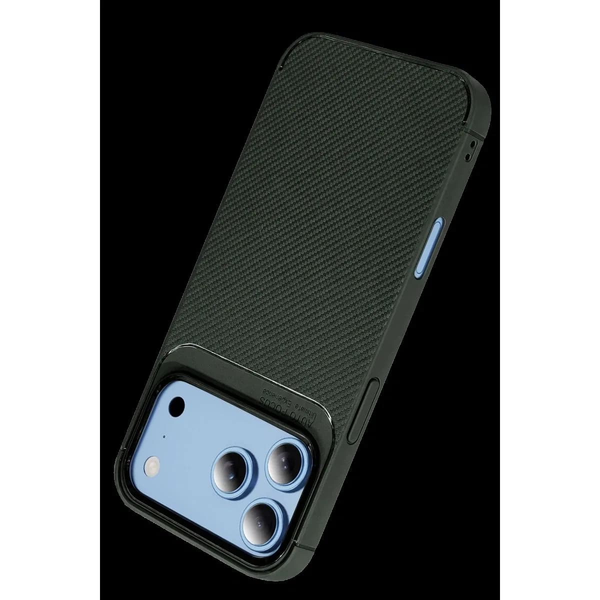 Newface Apple İphone 18 Pro Auto Focus Karbon Kapak - Yeşil