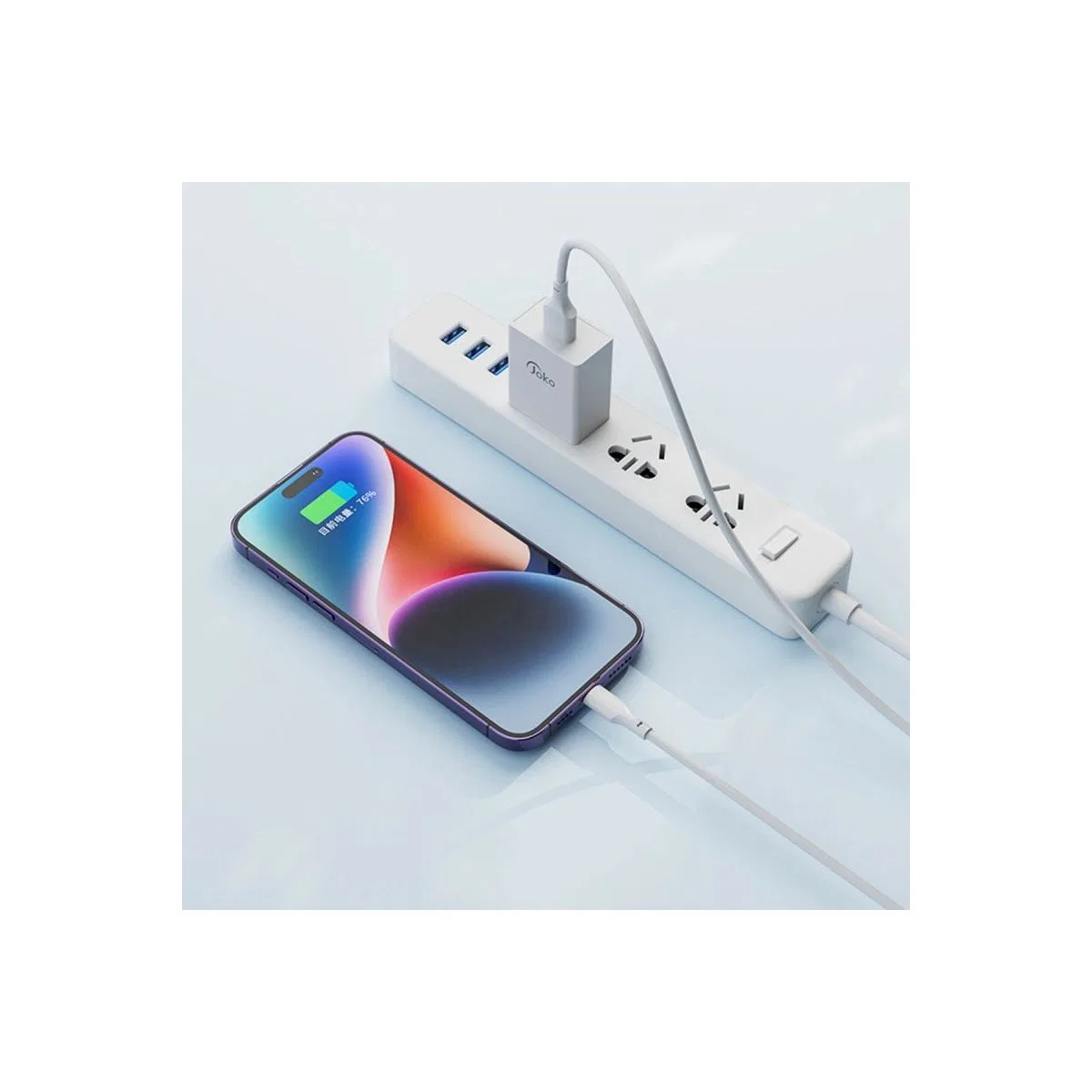 Joko Jk77 12w + Px17 1m 2. 4a Usb To Lightning Kablolu Pd Şarj Cihazı