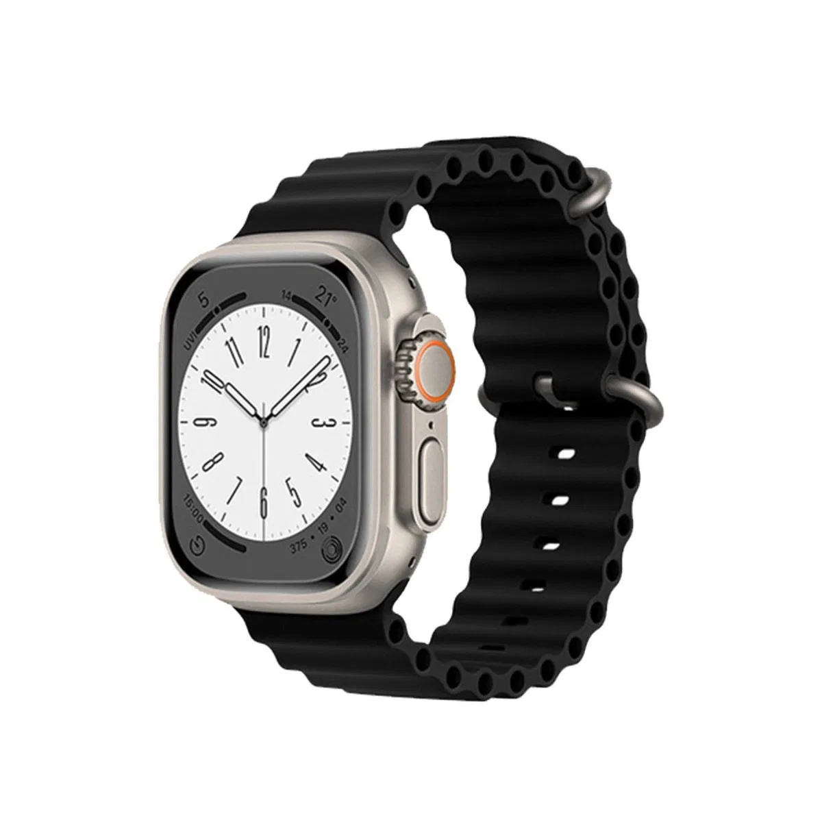 Apple Watch 38mm Ocean Kordon - Siyah