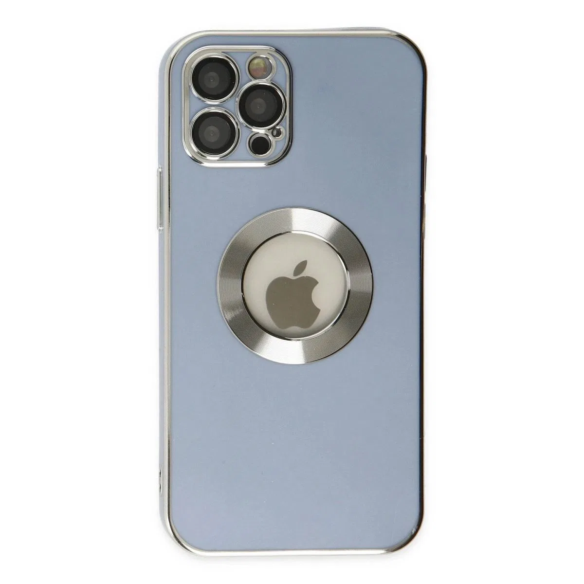 Apple İphone 12 Pro Kılıf Store Silikon - Sierra Blue