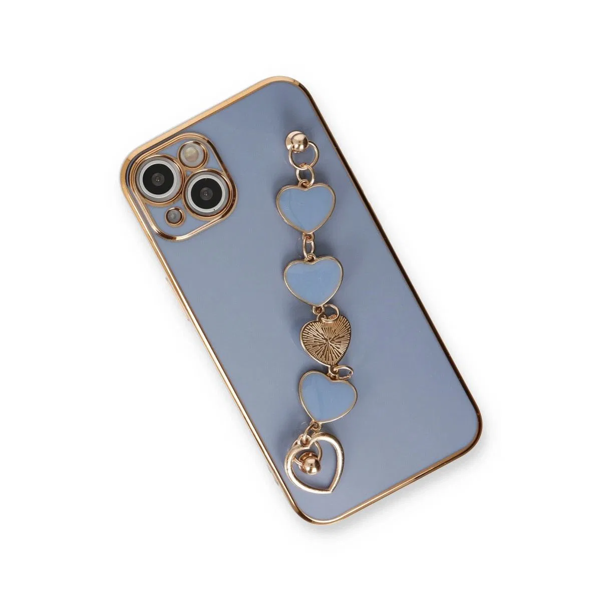 Apple İphone 14 Plus Kılıf Esila Silikon - Gri