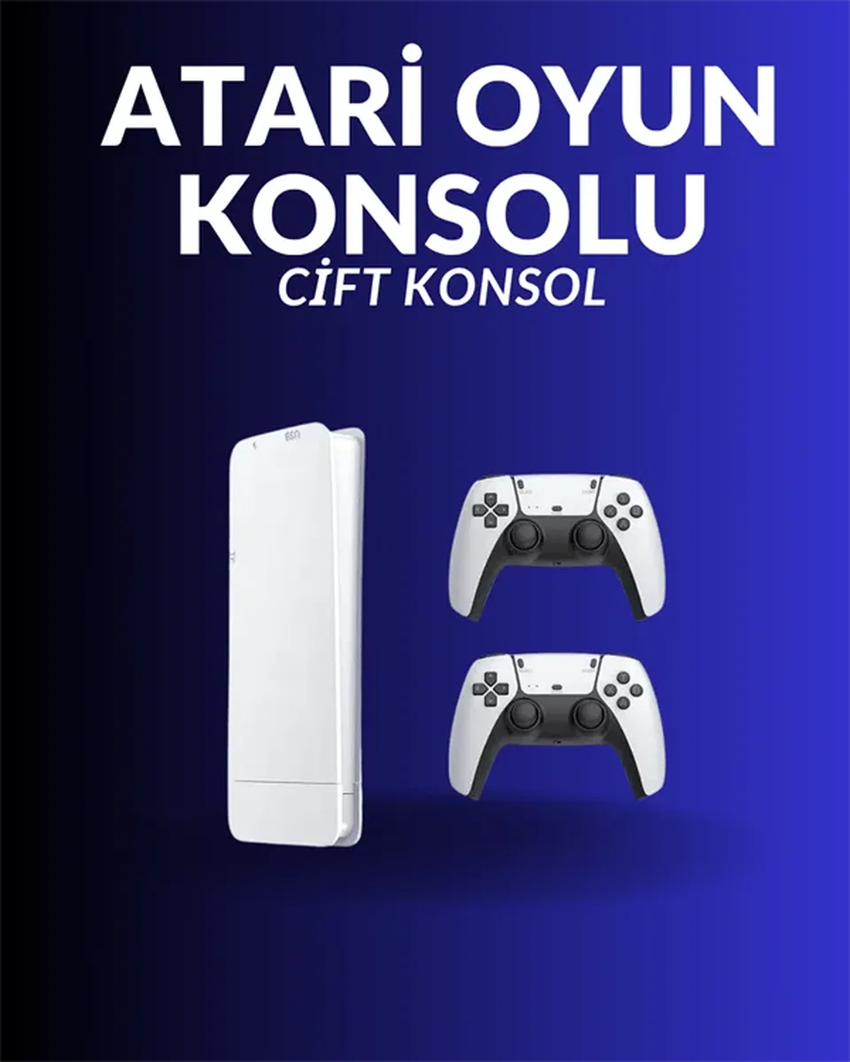 HDMI Çıkışlı Çift Kablosuz Kollu Retro Game Stick – M15