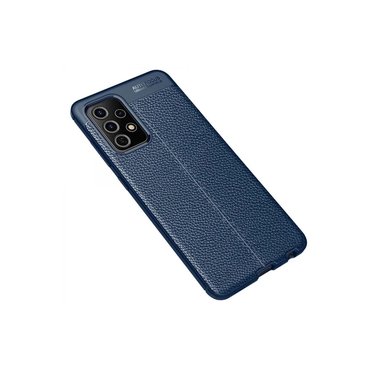 Samsung Galaxy A52 Kılıf Auto Focus Kapak - Lacivert