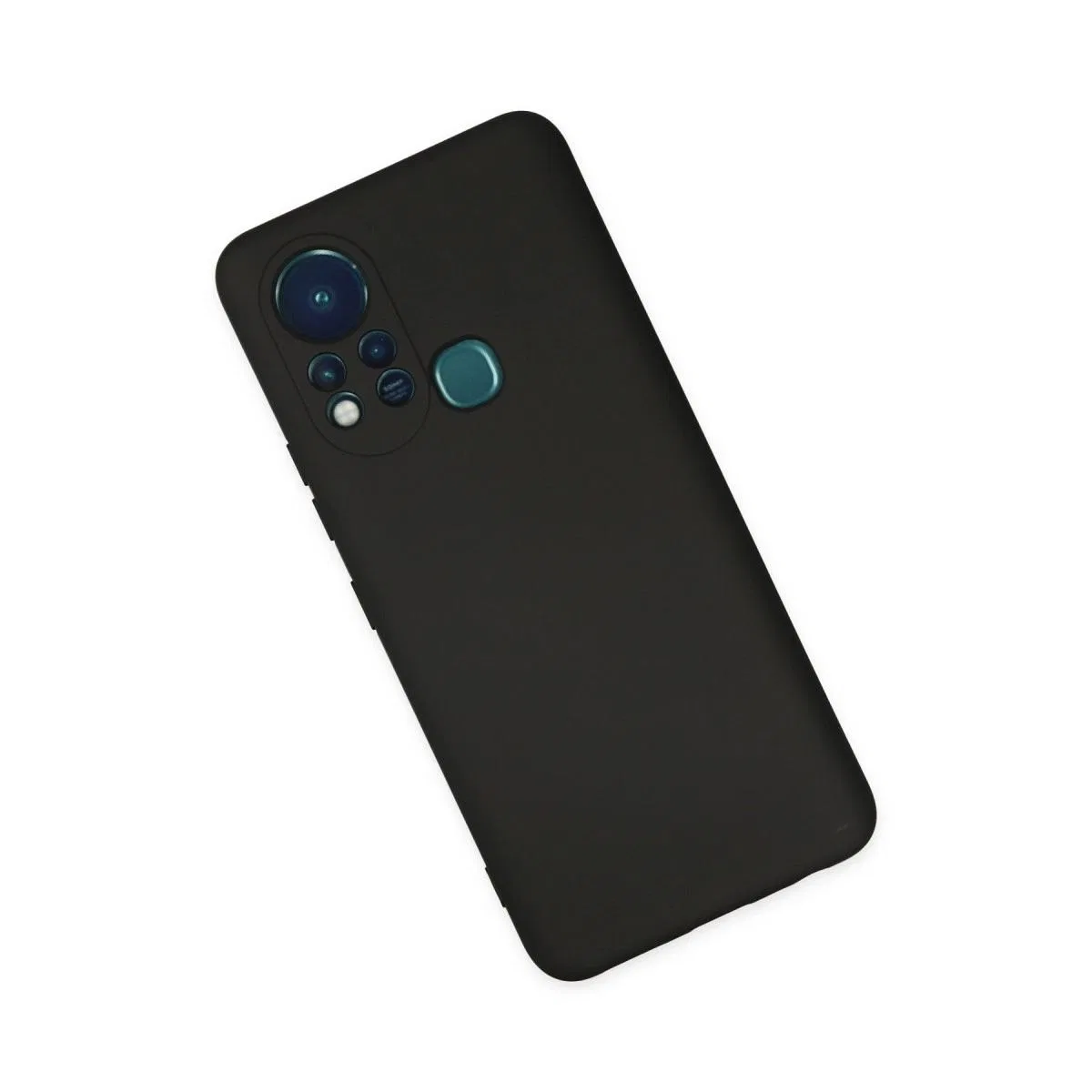 İnfinix Hot 11s Kılıf Nano İçi Kadife Silikon - Siyah
