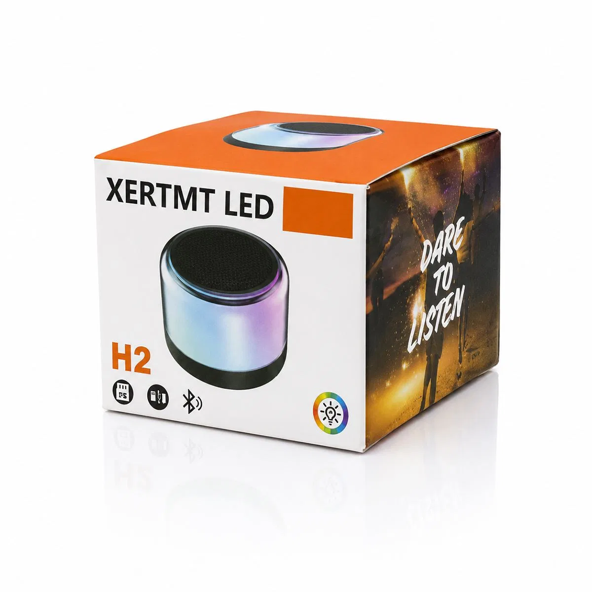 Bluetooth Hoparlör 3W RGB USB/SD Şarjlı