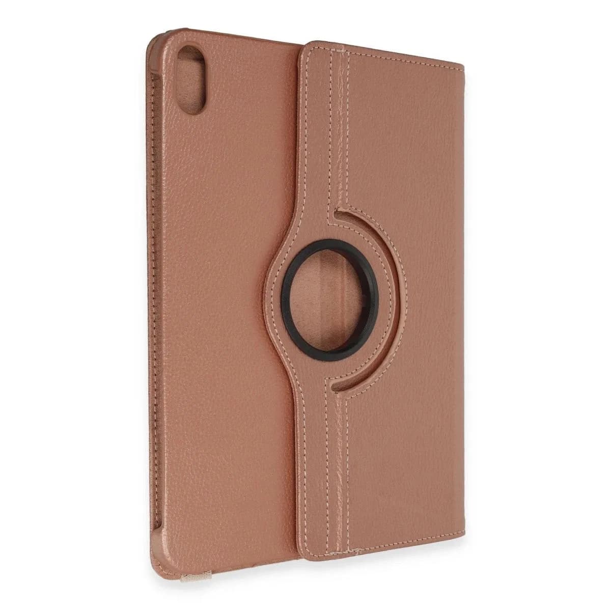 Apple İpad 2022 10. 9 (10. nesil) Kılıf 360 Tablet Deri Kılıf - Rose Gold