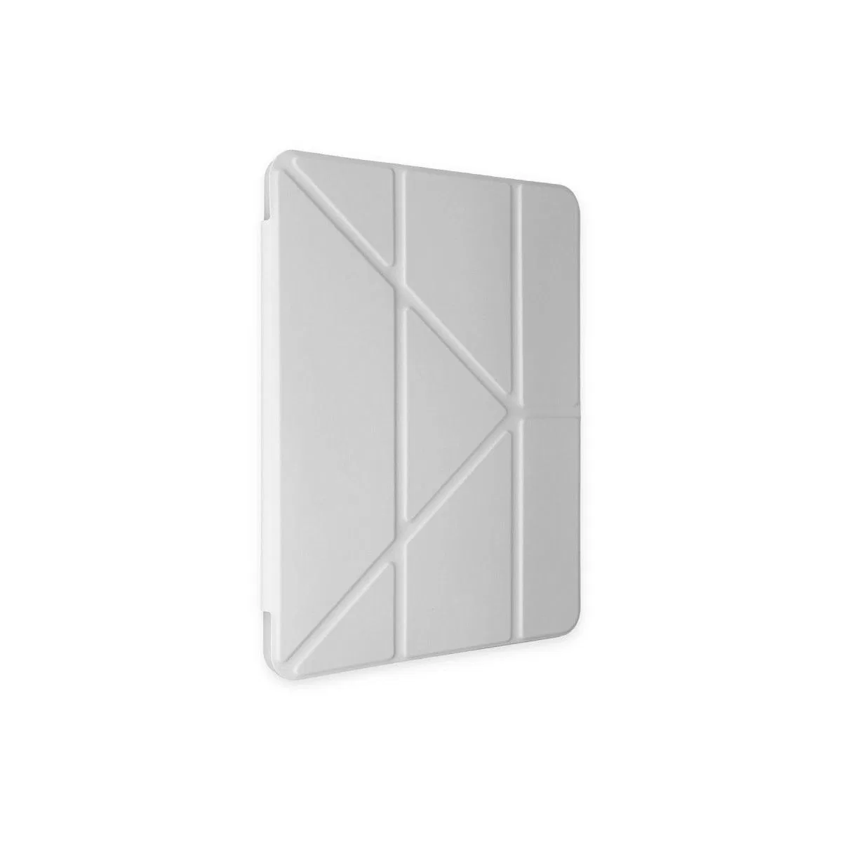 Apple İpad 10. 2 (8. nesil) Kılıf Kalemlikli Mars Tablet Kılıfı - Gri
