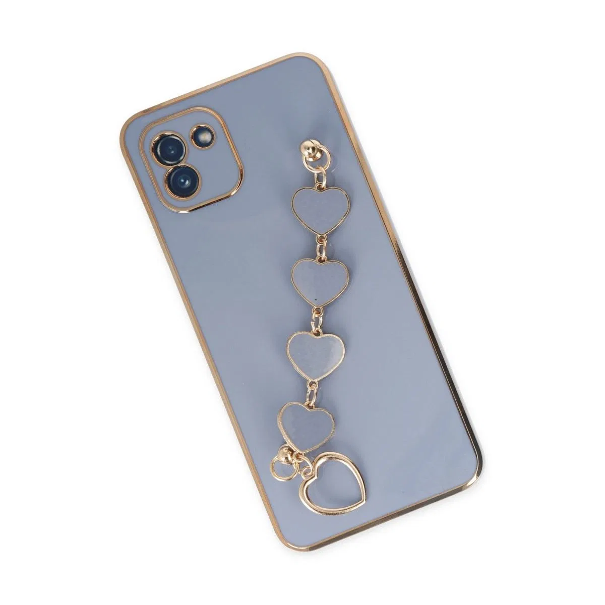 Samsung Galaxy A03 Kılıf Esila Silikon - Gri
