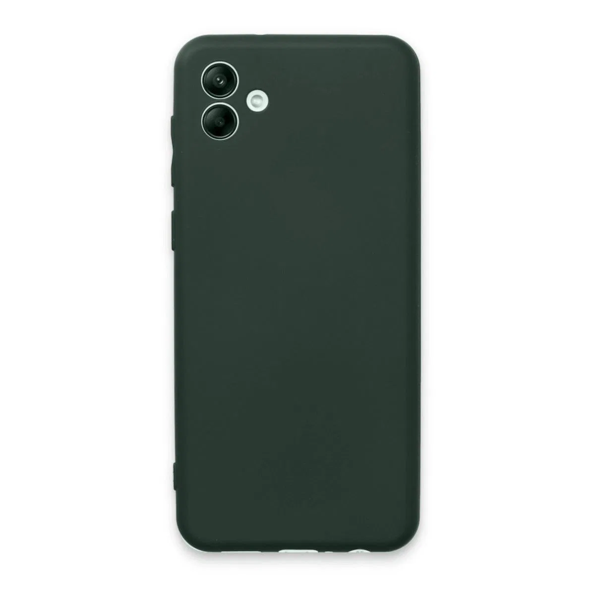 Samsung Galaxy A04e Kılıf First Silikon - Koyu Yeşil