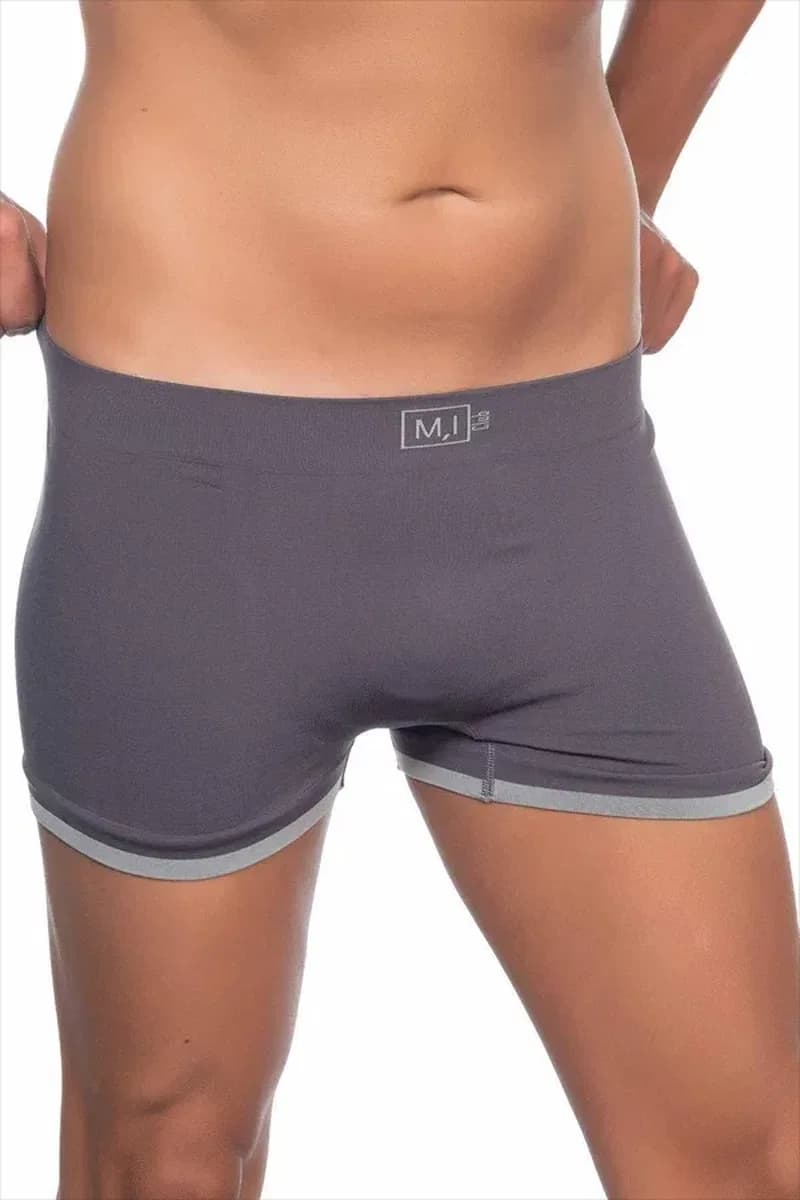 Antrasit MI 2104 Soft Erkek Boxer