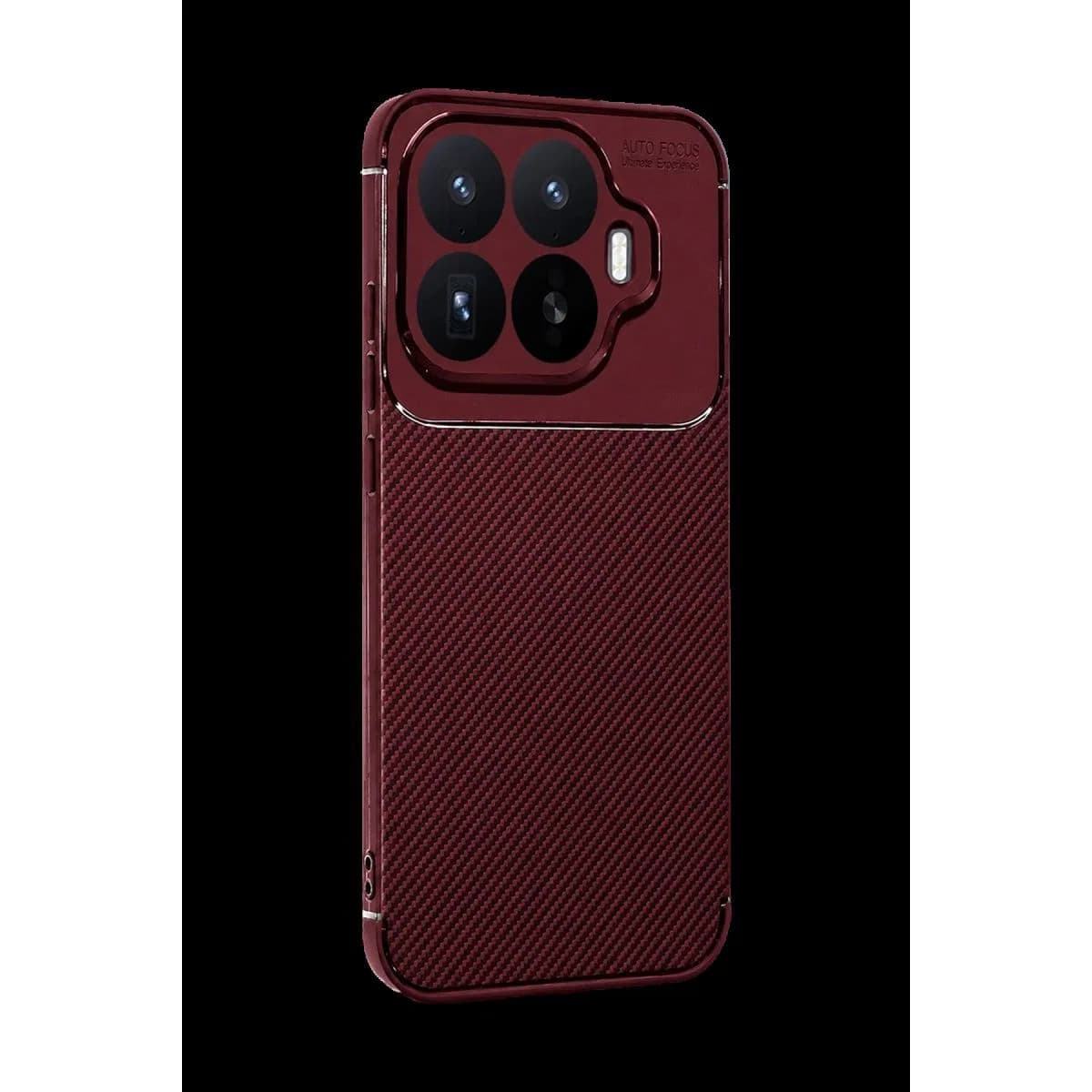 Newface Xiaomi Mi 17t Auto Focus Karbon Kapak - Bordo
