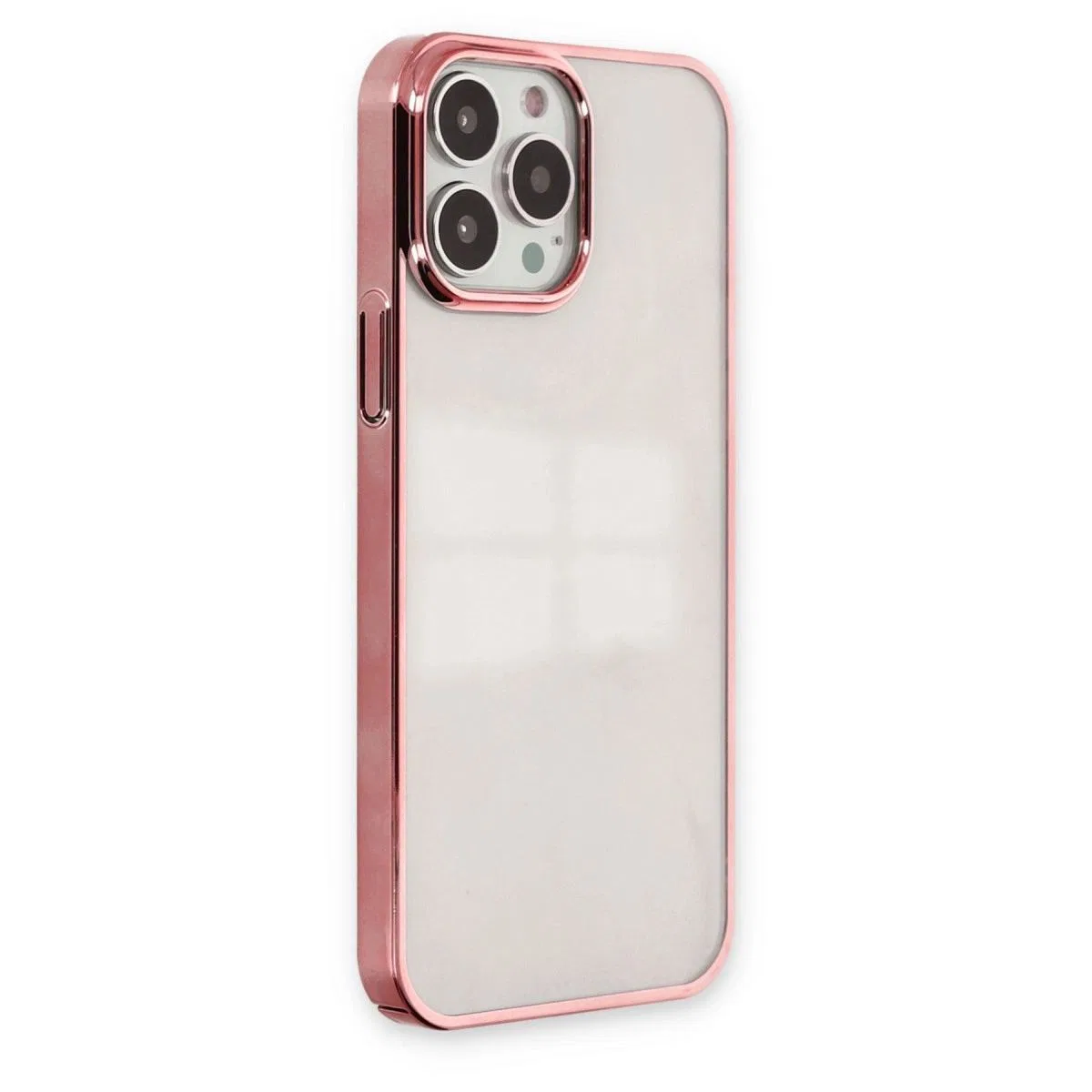 Apple İphone 14 Pro Max Kılıf Element Silikon - Pembe