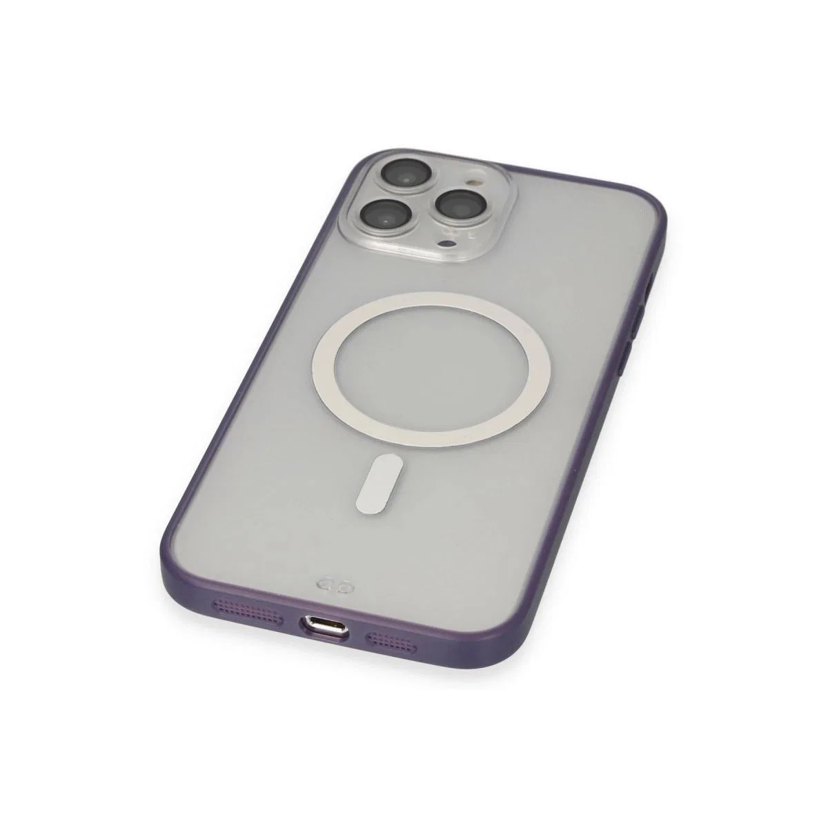 Apple İphone 14 Pro Max Kılıf Grand Magneticsafe Kapak - Mor