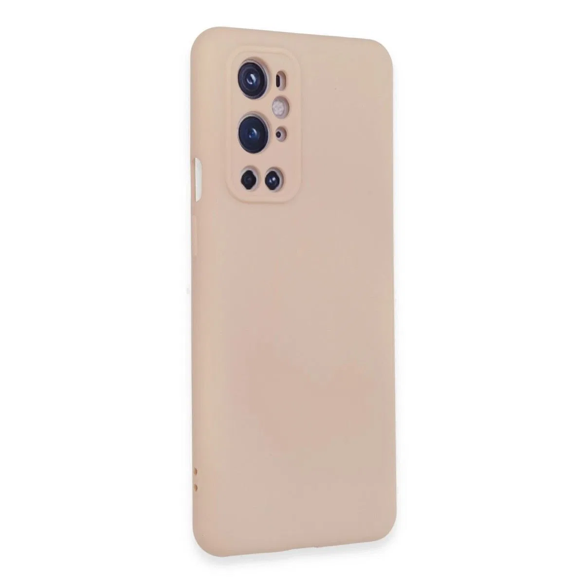 One Plus 9 Pro Kılıf Nano İçi Kadife Silikon - Pudra
