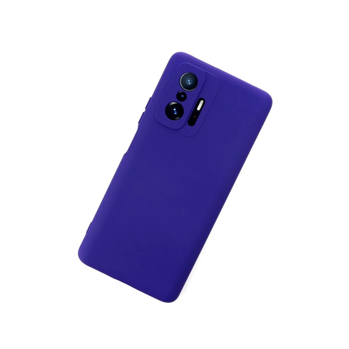 Xiaomi Mi 11t Pro Kılıf Nano İçi Kadife Silikon - Mor