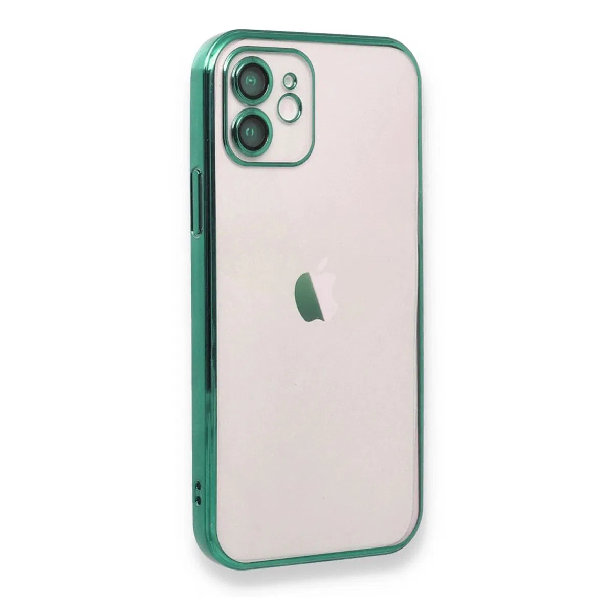 Apple İphone 11 Kılıf Razer Lensli Silikon - Yeşil