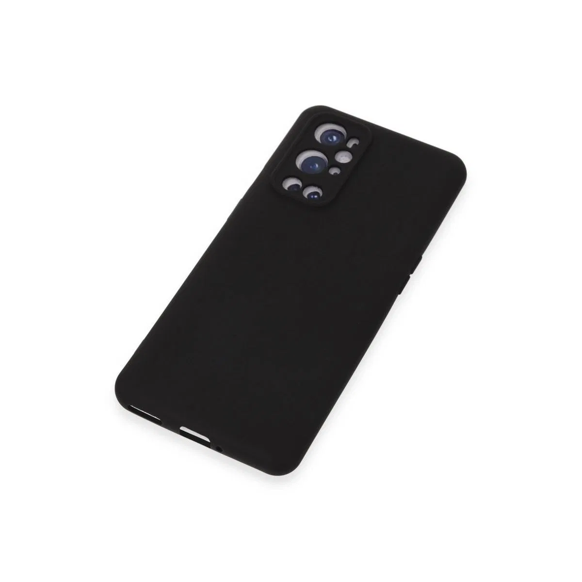 One Plus 9 Pro Kılıf Nano İçi Kadife Silikon - Siyah