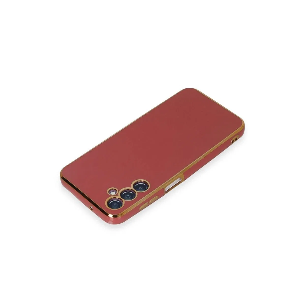 Samsung Galaxy M14 5g Kılıf Volet Silikon - Kırmızı