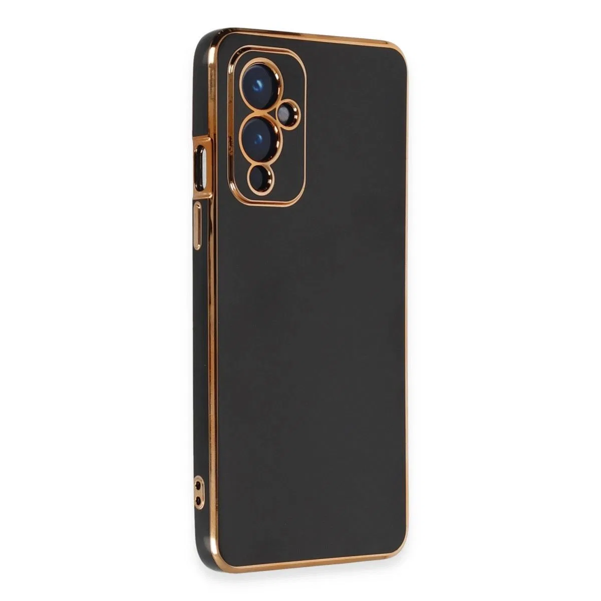 One Plus 9 Kılıf Volet Silikon - Siyah