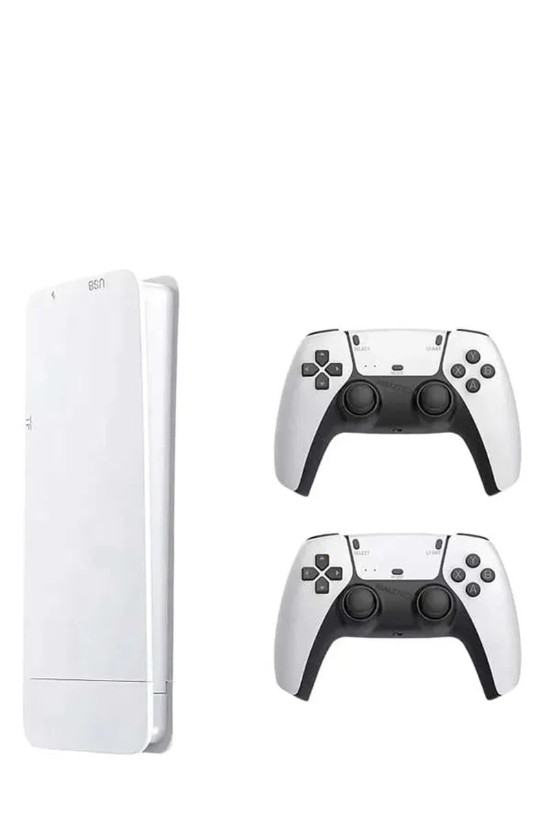 Game Box 3D Çift Oyun Kollu 4K HD Ekran 20000'den Fazla Oyun Seçeneği 2. 4G Kablosuz