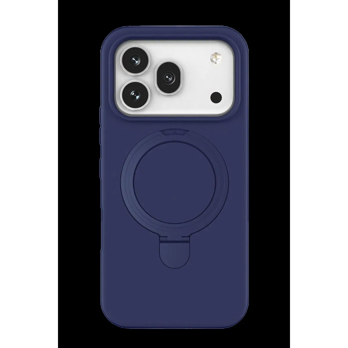 Huawei Honor 600 Pro Regal Magsafe Standlı Kapak - Lacivert