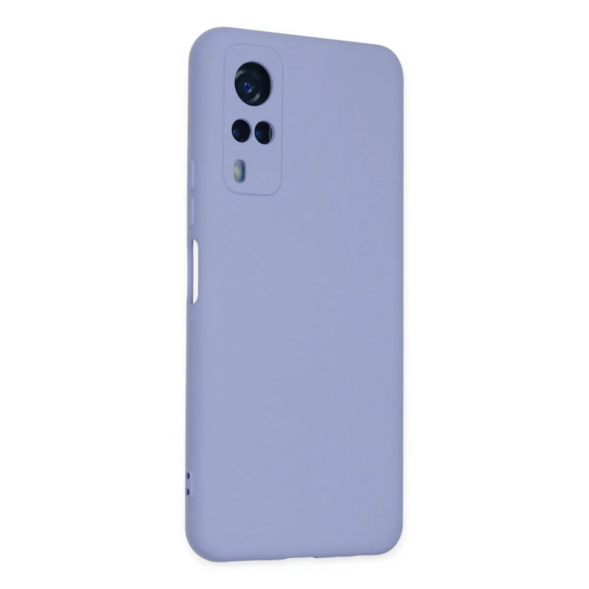 Vivo Y53s Kılıf Nano İçi Kadife Silikon - Lila