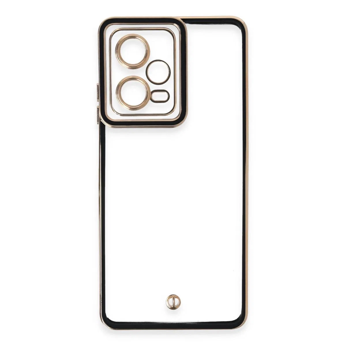 Xiaomi Redmi Note 12 5g Kılıf Liva Lens Silikon - Siyah