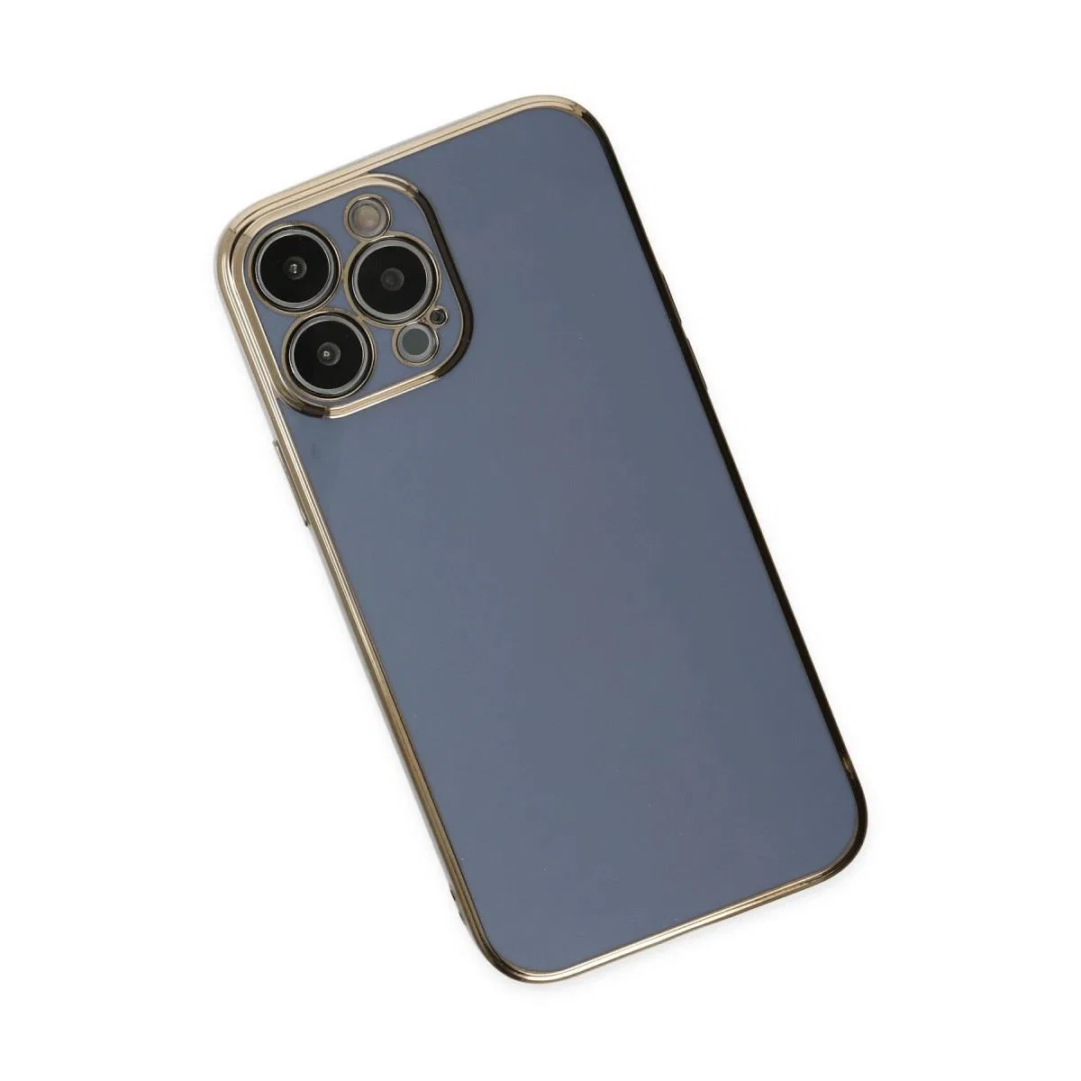 Apple İphone 14 Pro Kılıf Volet Silikon - Mavi