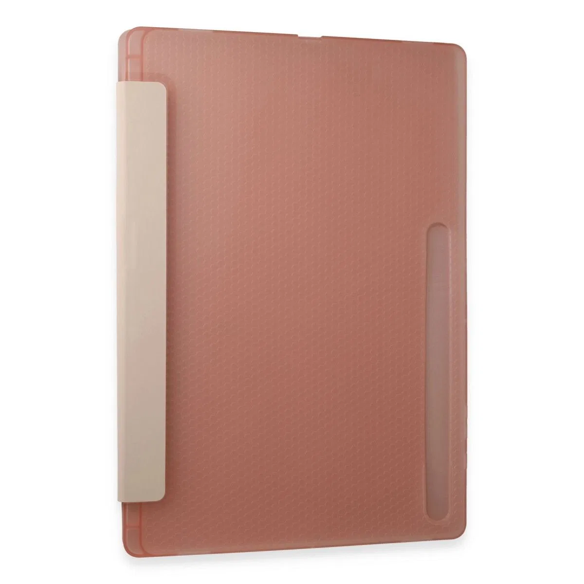 Samsung Galaxy Tab A9 Plus Kılıf Kalemlikli Mars Tablet Kılıfı - Rose Gold