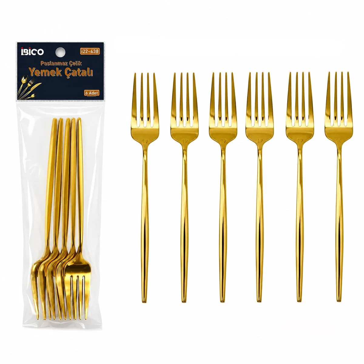 Gold Yemek Çatalı