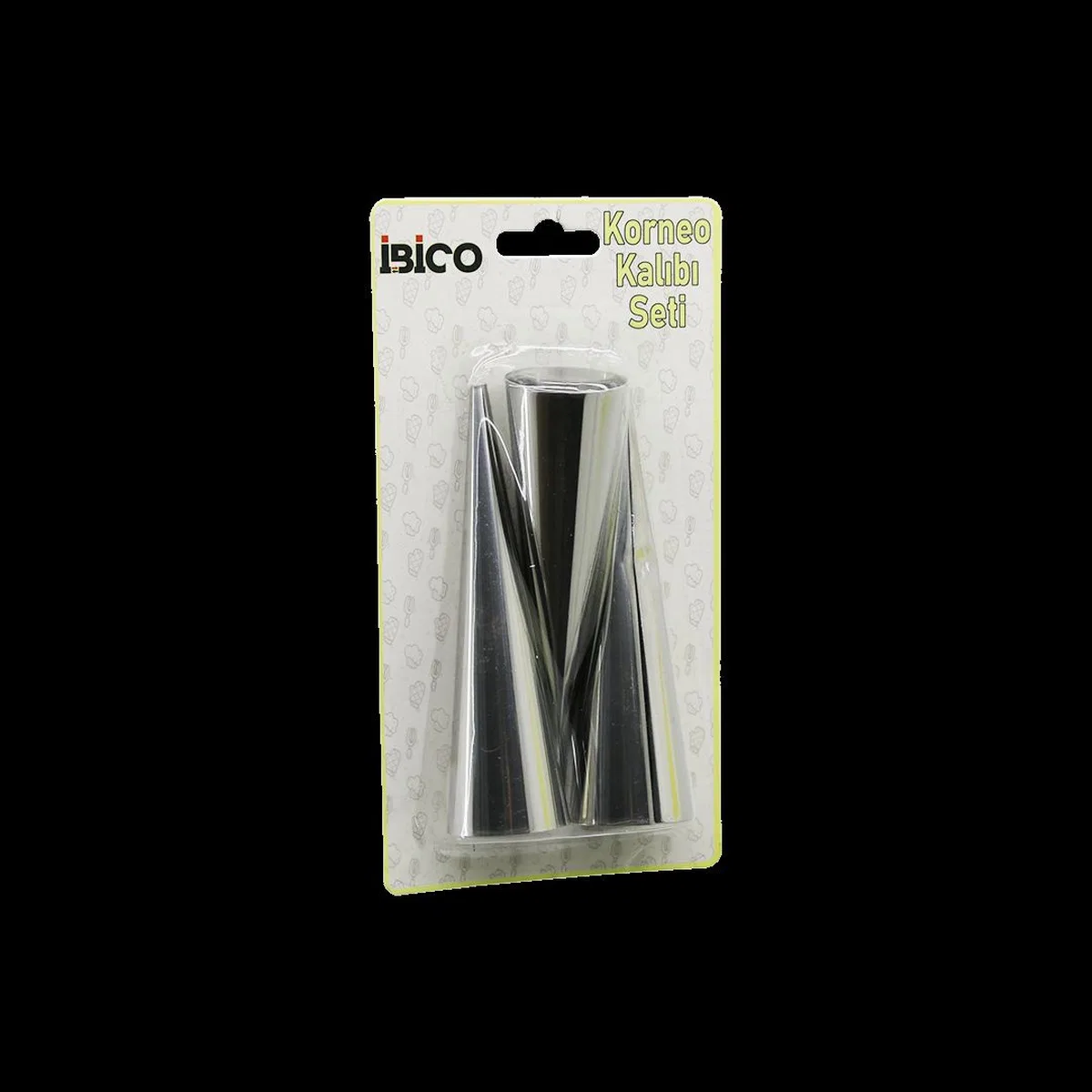 Korneo Metal Kalıp ve Pasta Dekorasyon Aparatı (Çap 3. 4 cm, Uzunluk 12 cm)
